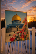 Framed Masjid Al-Aqsa